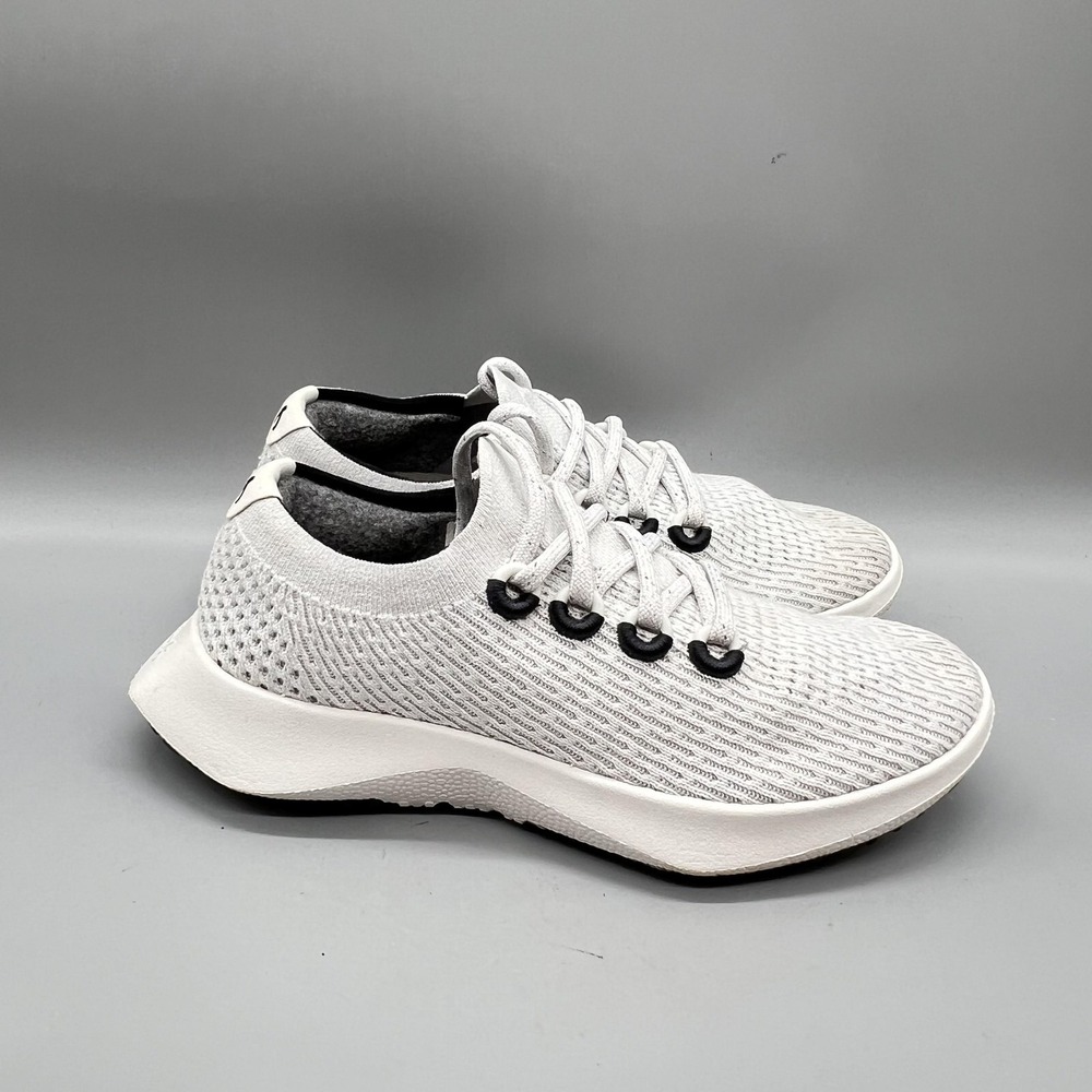 Allbirds Shoes Women 7 White Mesh Tree Dasher 2 Low Top Running Sneakers Comfort